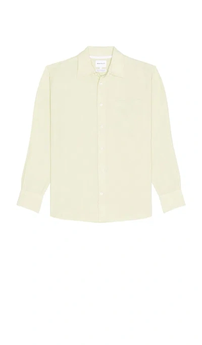 Norse Projects Algot Relaxed Cotton Linen Shirt In Neutral
