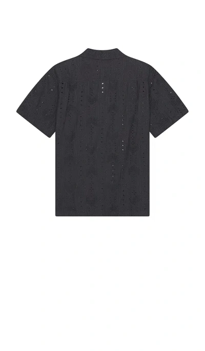 Marine Layer Archive 5 O'clock Resort Shirt In Black