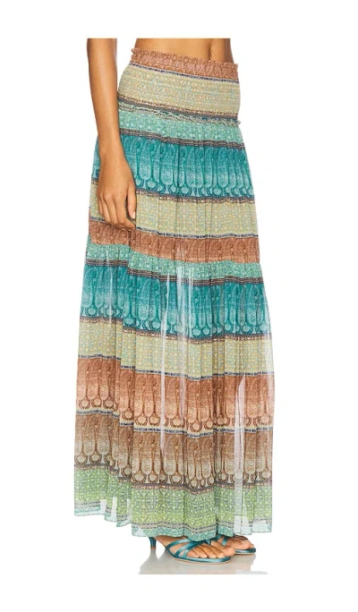 Misa Polly Skirt In Multi