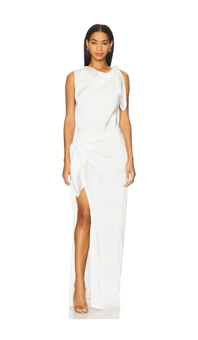 Vaillant Draped Sleeveless Knot Dress