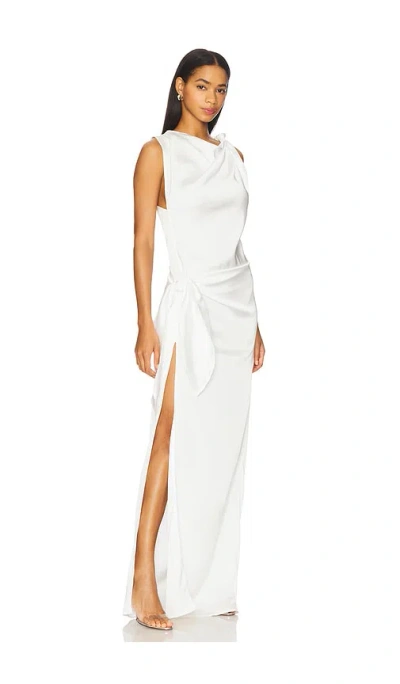 Vaillant Draped Sleeveless Knot Dress