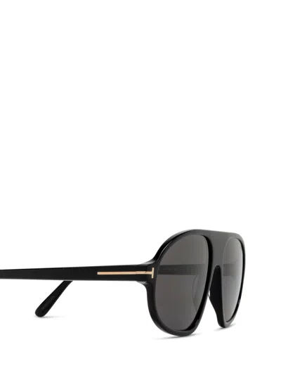 Tom Ford Eyewear Pilot-frame Sunglasses In Black