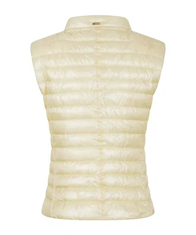 Herno Down Vest In Neutral