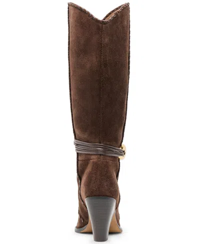 Dolce Vita Women's Jody Whipstitch Tall Heeled Western Boots