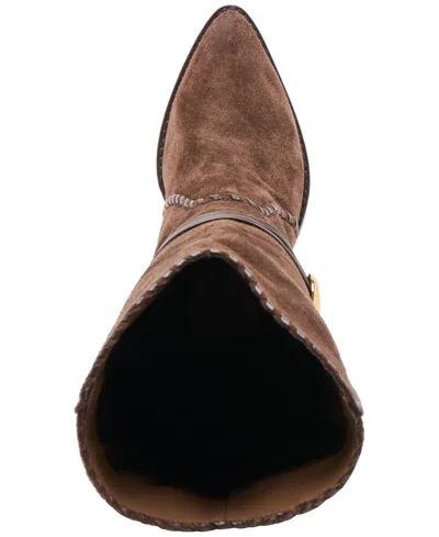 Dolce Vita Women's Jody Whipstitch Tall Heeled Western Boots