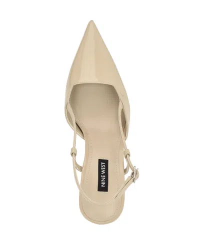 Nine West Women's Mianda Slingback Stiletto Pumps In Gold