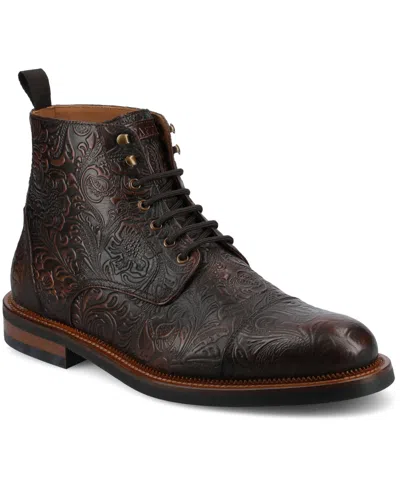 Taft Men's Rome Dress Boots In Brown
