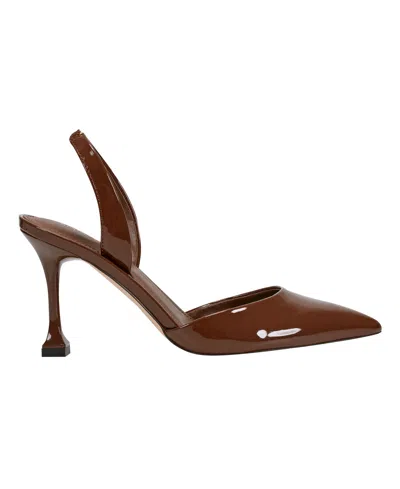 Marc Fisher Women's Hadya Pointy Toe Stiletto Slingback Pumps