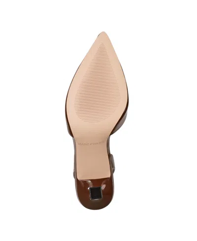 Marc Fisher Women's Hadya Pointy Toe Stiletto Slingback Pumps