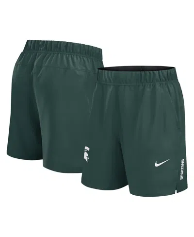 Nike Michigan State Sideline Reversible Menâs  Men's Dri-fit College Shorts In Green