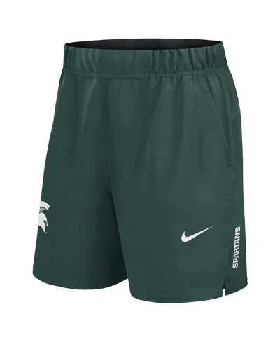 Nike Michigan State Sideline Reversible Menâs  Men's Dri-fit College Shorts In Green