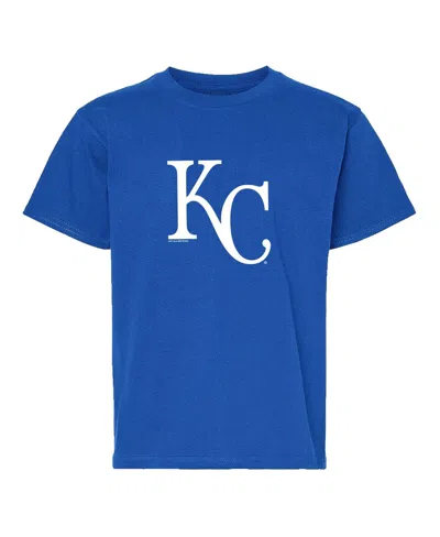 Soft As A Grape Big Boys And Girls 2-pack Royal/gray Kansas City Royals T-shirt Set In Gray