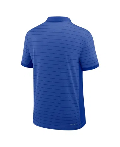 Nike Men's Royal Kentucky Wildcats 2025 Early Season Coaches Sideline Victory Stripe Performance Polo Shi In Blue