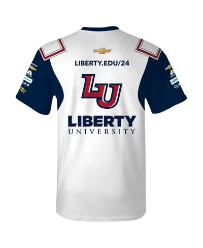 Hendrick Motorsports Team Collection White William Byron Liberty University Uniform T-shirt In White