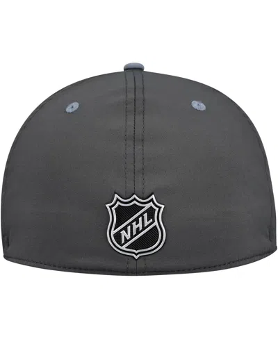 Fanatics Men's Charcoal/gray Columbus Blue Jackets Authentic Pro Training Camp Flex Hat