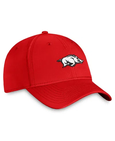 Top Of The World Men's Cardinal Arkansas Razorbacks Reflex 2.0 Flex Fit Hat
