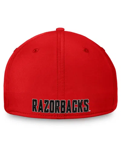 Top Of The World Men's Cardinal Arkansas Razorbacks Reflex 2.0 Flex Fit Hat