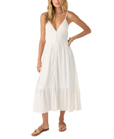 O'neill Pilar Midi Sundress In White