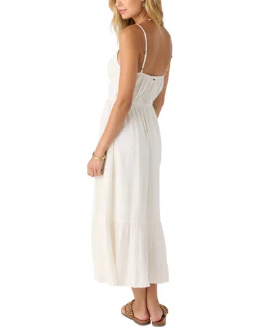 O'neill Pilar Midi Sundress In White