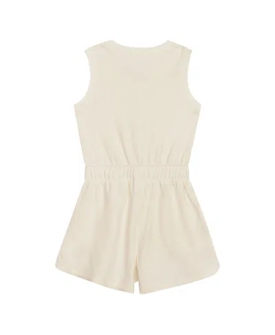 Outerstuff Toddler Cream New York Yankees Power Tank Romper In White