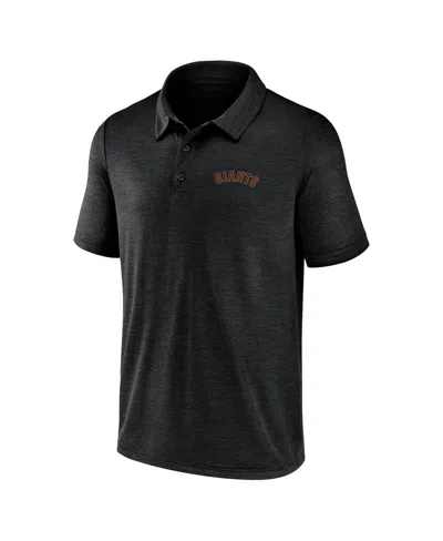 Fanatics Men's Black San Francisco Giants Unstoppable Polo Shirt In Black