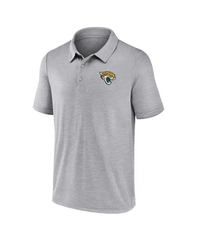 Fanatics Men's Gray Los Angeles Chargers Making Waves Polo Shirt In Gray