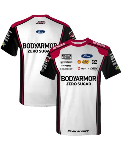 Team Penske Men's Black Ryan Blaney Body Armor Uniform T-shirt In Multi