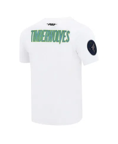 Pro Standard Anthony Edwards White Minnesota Timberwolves City Ransom T-shirt In White
