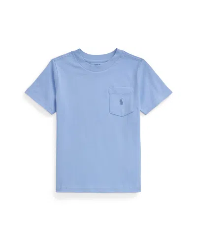 Polo Ralph Lauren Polo Pony-embroidered T-shirt In Blue