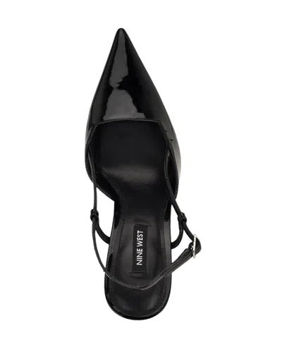Nine West Women's Mianda Slingback Stiletto Pumps In Black