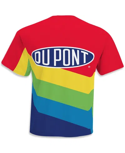 Hendrick Motorsports Team Collection Men's Red/yellow Jeff Gordon Pit Crew T-shirt In Multi