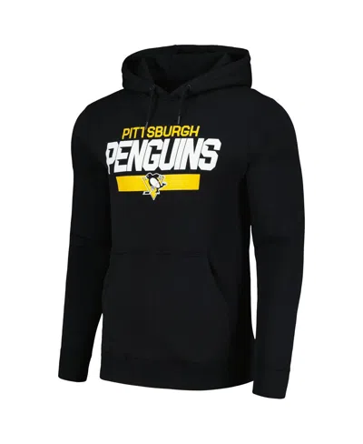Levelwear Men's Sidney Crosby Black Pittsburgh Penguins Podium Name Number Pullover Hoodie In Black