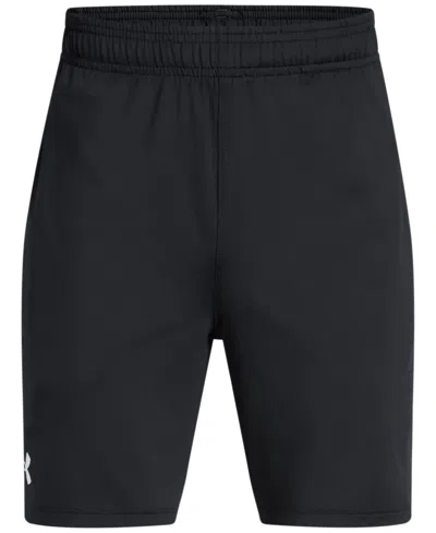 Under Armour Big Boys Tech Vent Print Shorts In Black