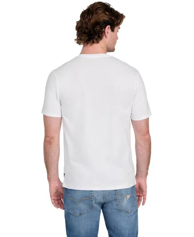 Guess Men's Embossed Logo T-shirt In White