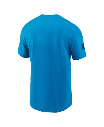 Nike Carolina Panthers Sideline Team Issue  Men's Dri-fit Nfl T-shirt In Blue