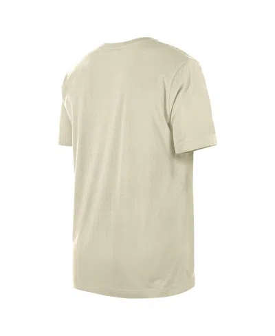 New Era Men's Cream Tampa Bay Rays Americana Flag Fill T-shirt In Neutral