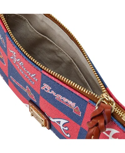 Dooney & Bourke Atlanta Braves Top Zip Crossbody Purse
