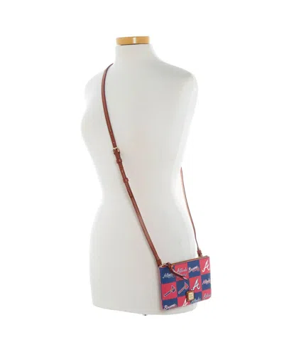 Dooney & Bourke Atlanta Braves Top Zip Crossbody Purse