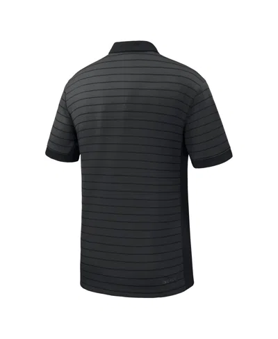 Nike Men's Black Purdue Boilermakers 2025 Early Seasonâ Coaches Sideline Victory Stripe Performance Polo  In Black
