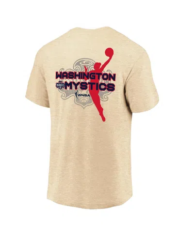 Fanatics Men's And Women's Natural Washington Mystics Wnbaâ Team Elite T-shirt In Neutral
