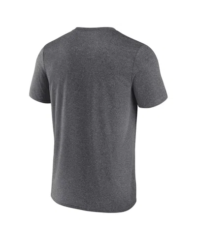 Fanatics Men's Heather Charcoal Dallas Stars Property Of T-shirt In Gray