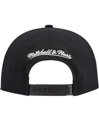 Mitchell & Ness Men's Black Pittsburgh Penguins Team Snapback Hat