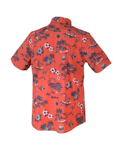 Reyn Spooner Men's Orange Houston Astros Kekai Button-down Shirt In Orange