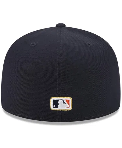 New Era Men's Navy Detroit Tigers 2025 59fifty Day 59fifty Fitted With Pins Hat