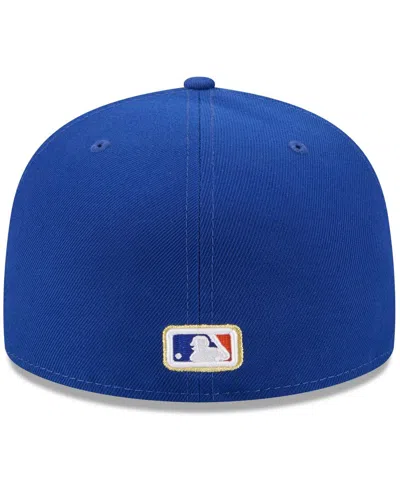 New Era Men's Royal New York Mets 2025 59fifty Day 59fifty Fitted With Pins Hat