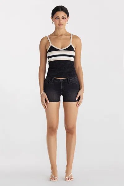 Miss Me Ingrid Shorts - 33 / 3.5" / Dark Grey
