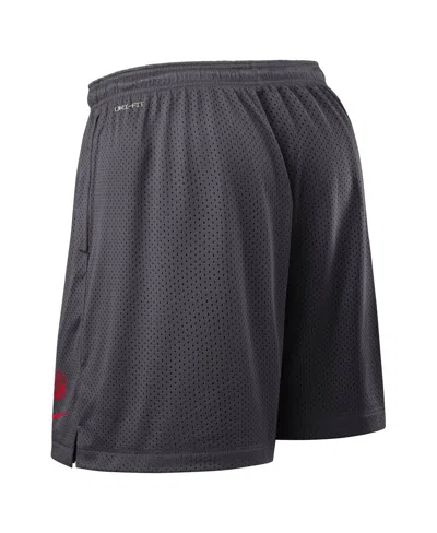 Nike Men's Gray Buffalo Bills Sideline Reversible Performance Shorts In Multi
