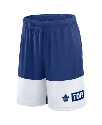 Logo Athletic Men's Blue Toronto Maple Leaf's Best Of The Best Shorts