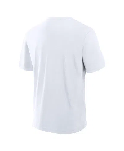 Fanatics Men's White Utah Mammoth Alternate Logo Stadium Slub T-shirt In White