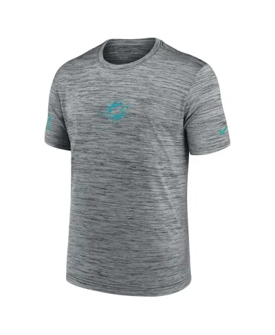 Nike Men's Gray Chicago Bears Sideline Velocity Performance T-shirt In Gray